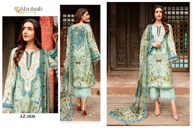 Queen Court Vol 1 By Alzohaib Cotton Pakistani Suits Wholesale Shop In Surat
